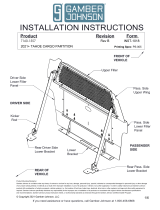Gamber-Johnson 2021+ Chevrolet Tahoe Cargo Partition Installation guide