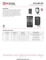 Potter PVC-MP-DP Voice Evacuation Accessories Owner's manual