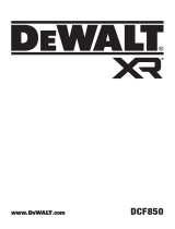 DeWalt DCF850P2T User manual