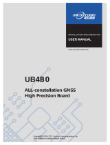 UNICORECOMM UB4B0 GNSS High Precision Board User manual