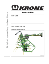 Krone BA KWT 1600 Operating instructions
