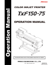 MIMAKI TxF150-75 Operating instructions