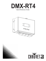 CHAUVET DJ DMX Rt-4 Dmx Controller User guide
