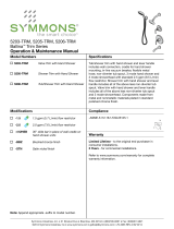 Symmons 5203-BBZ Installation guide