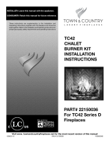 Town & Country Fireplaces TC42 Installation guide