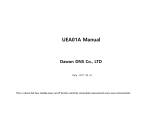 Dawon DNS UEA01A/018C00430001 User manual
