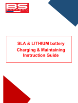 BS BATTERY SLA and LITHIUM battery Charging and Maintaining Installation guide