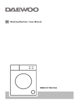 Daewoo WM912T1WU1ES Washing Machine User manual