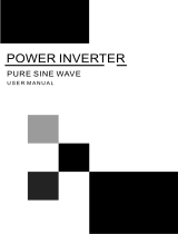 EGSCATEE 2500W Pure Sine Wave Power Inverter User guide