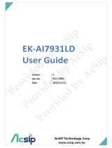 AcSiP EK-AI7931LD Highly Integrated Iot Module User guide