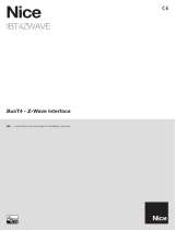 NICE Spa IBT4ZWAVE User manual