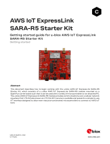 u-blox AWS IoT ExpressLink SARA-R5 Starter Kit User manual