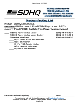 SDHQ -10-1141-AC Switch Pros Power Module Mount User manual