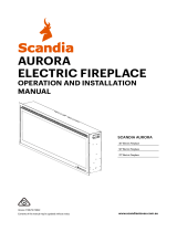 scandia SG010400165 Aurora 36 Inch Electric Fireplace Installation guide