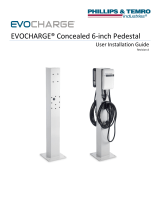 EVOCHARGE 701032 Concealed 6 Inch Pedestal Installation guide