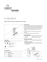 nVent RAYCHEM E-100-LBTV2 High-Profile End Seal User manual