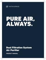 Hathaspace HSP001 Dual Filtration System Air Purifier Owner's manual