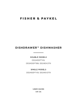 Fisher & Paykel FISHER PAYKEL DD24SV2T9N Single DishDrawer Dishwasher Tall Sanitize User guide