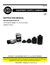 Esco 10316 Stak Able Hydraulic Ram Kit User manual