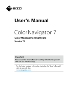 Eizo CG279X User manual