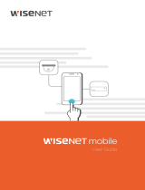 Wisenet Mobile App User guide