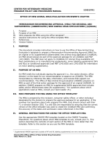 FDA 1243.5741 Center For Veterinary Medicine Program Policy User manual