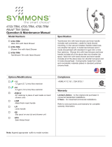 Symmons 4705 Installation guide