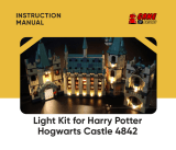 GAME 4842 Light Kit for Harry Potter Hogwarts Castle User manual