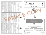 Pfister LG16-190Y Specification and Owner Manual