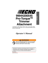 Echo 99944200545 User manual