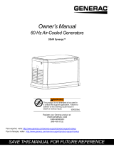 Generac Synergy Series 007040R0 Owner's manual