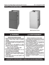 Intertherm MG3P Installation guide