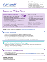 eversense E3 Continuous Glucose Monitoring System Operating instructions