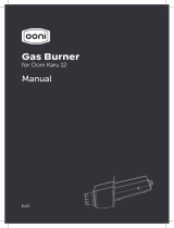 Ooni Karu 12 Gas Burner User manual