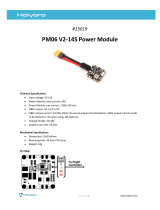 Holybro 15019 PM06 V2-14S Power Module Power Module User guide