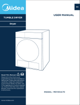 Midea MD100A70 Dryer User manual