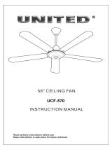 United UCF-570 Instructions Manual