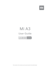 Xiaomi Mi A3 Smartphone User guide