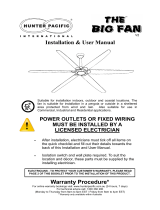 Hunter Pacific The Big Fan v2 User manual