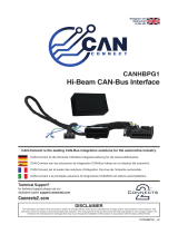 CAN CONNECT CANHBPG1 Hi-Beam CAN-Bus Interface User manual