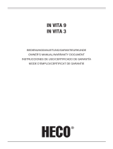 Heco IN VITA 3 Compact Premium Bookshelf Speaker Owner's manual