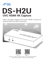 Arec DS-H2U UVC HDMI 4K Capture USB 3.0 Video Capture Device Installation guide