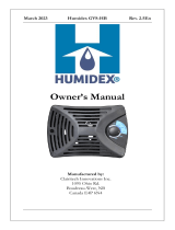 Humidex GVS-HB-HEDX User manual