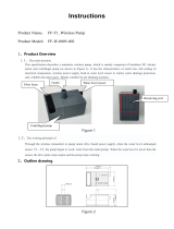 PETKIT FF-W-0005-002 FF-T1 Wireless Pump Operating instructions