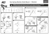 ACT AC8311 Gas Spring Monitor Desk Mount Installation guide