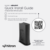 Hitron ARIA3411 Tri-Band Mesh WiFi 6E System Installation guide