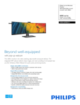 Philips 45B1U6900CH Curved Business Monitor User guide