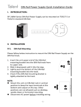 Talent DP-240W Series DIN-Rail Power Supply Installation guide