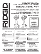 RIDGID R872071B User guide
