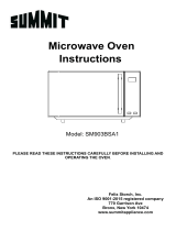 AccuCold SM903BSA1 Owner's manual